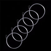 Kylebooker 6 stk/pose Nylon forhåndsbundet sløyfe Fluefiske Tapered Leader 7,5FT 9FT 12FT 1 2 3 4 5 6 7X